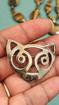 Animal sterling silver pin