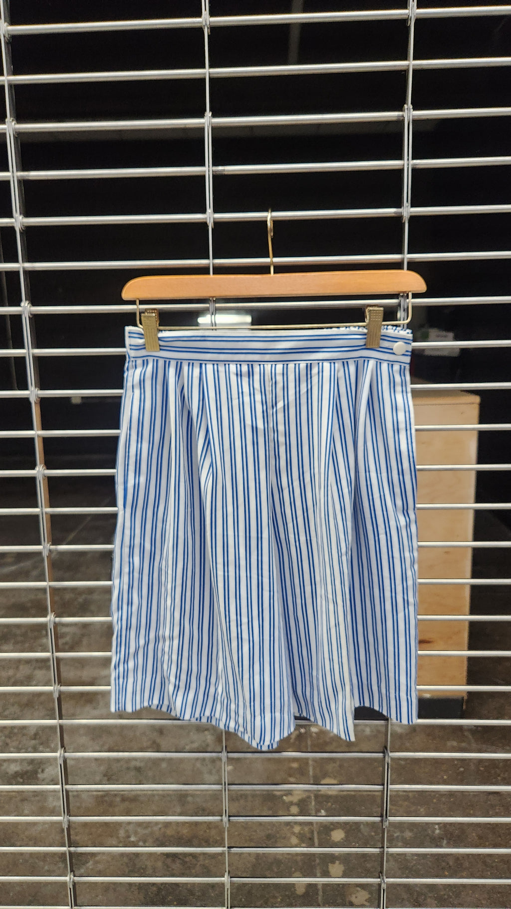Blue and white vintage shorts