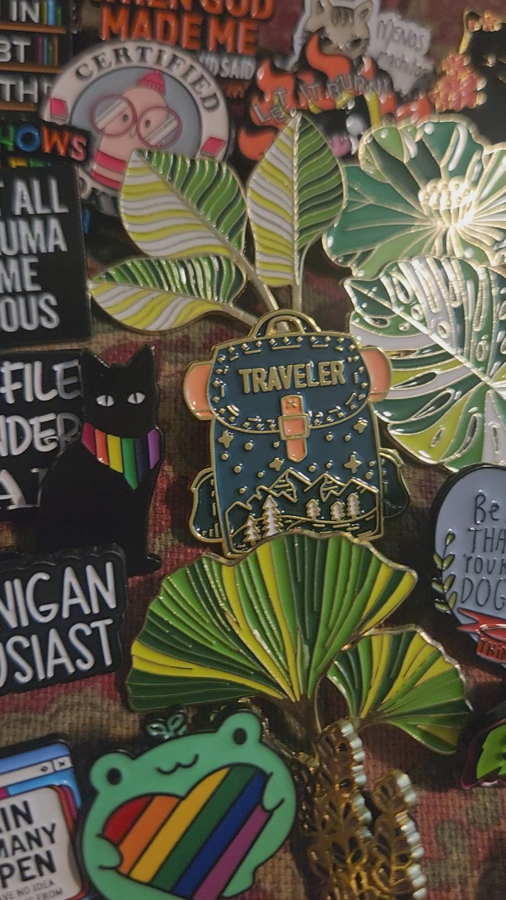 Enamel pins