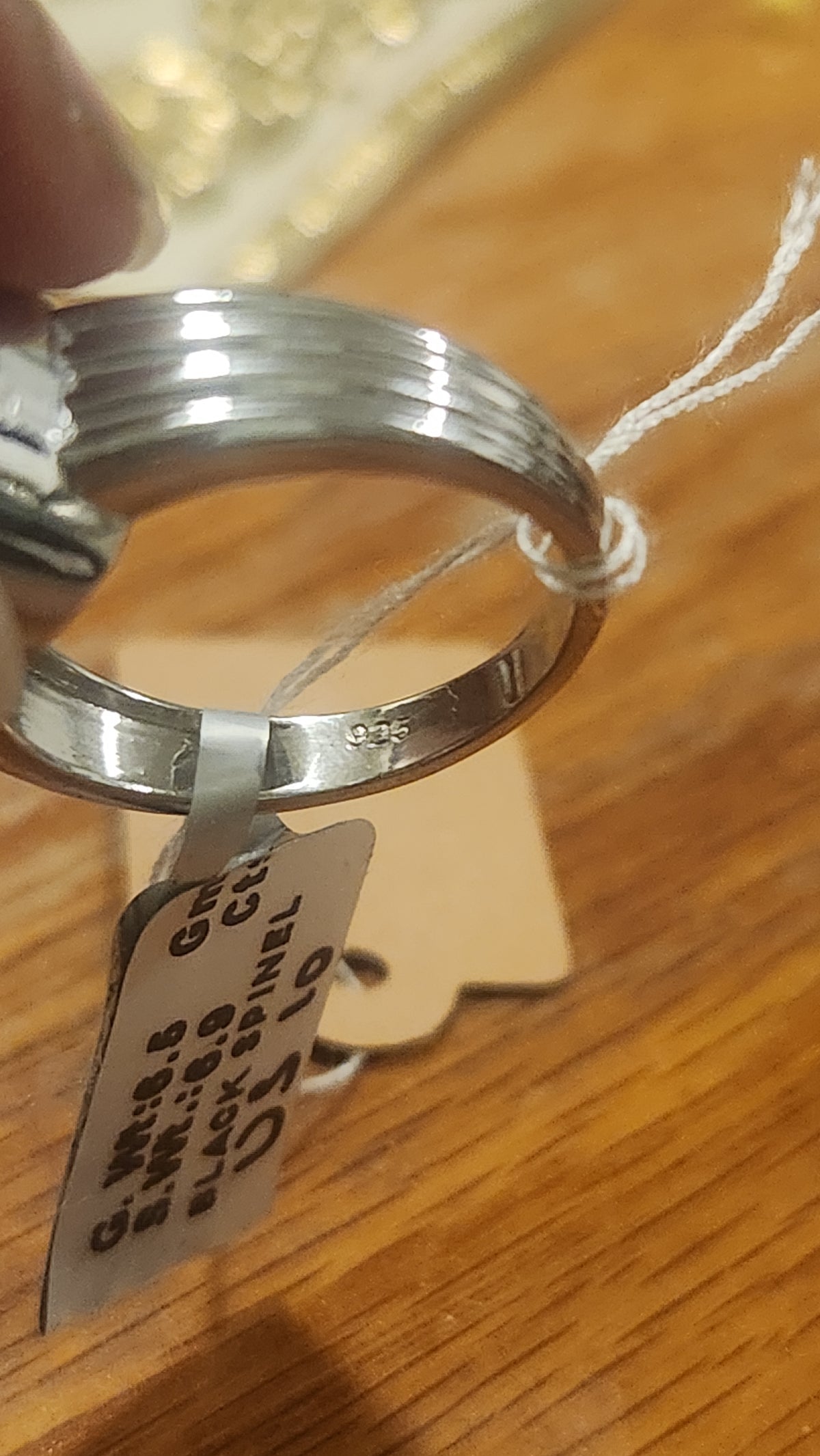 Ring black size 10