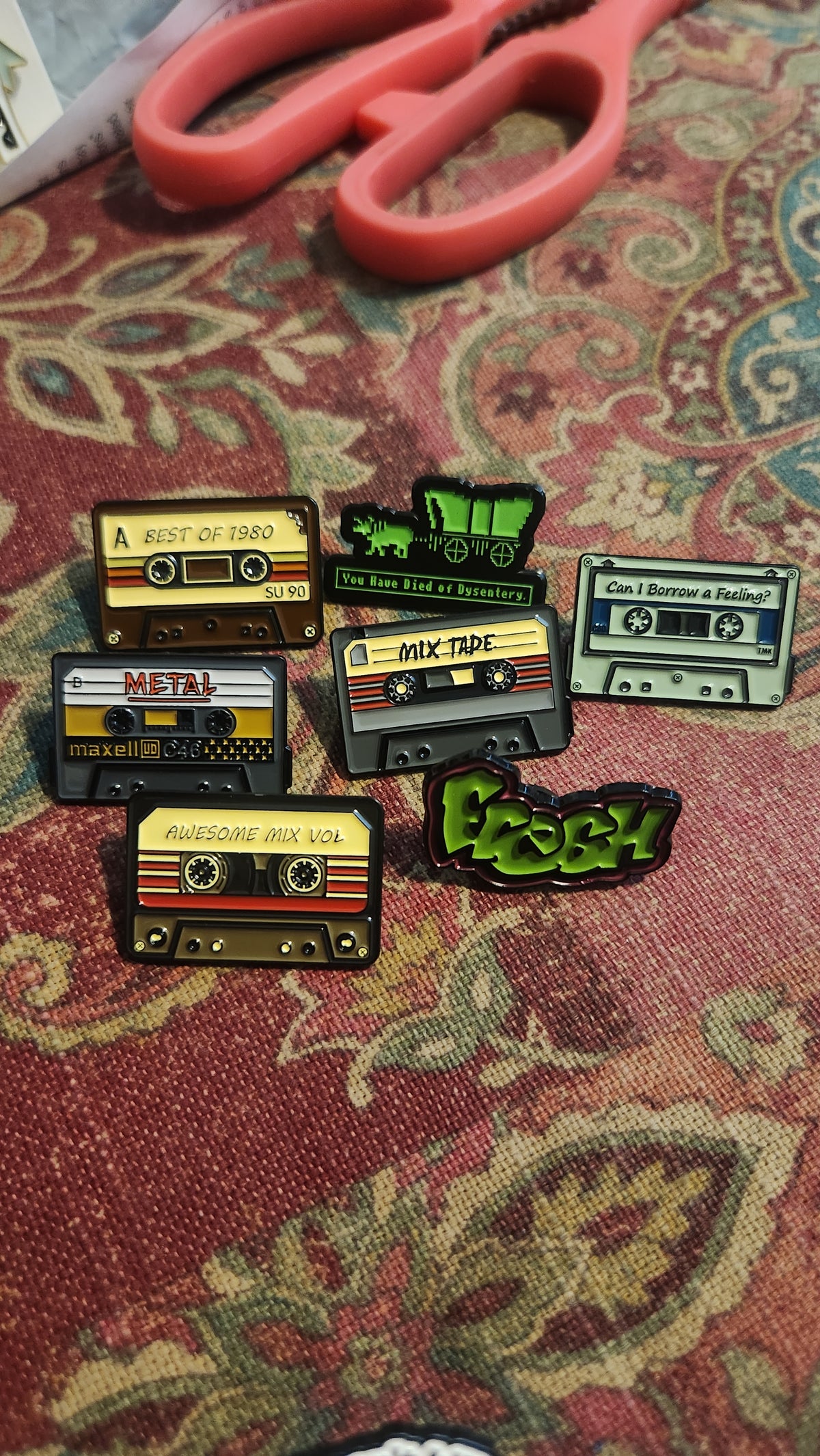 Enamel pins