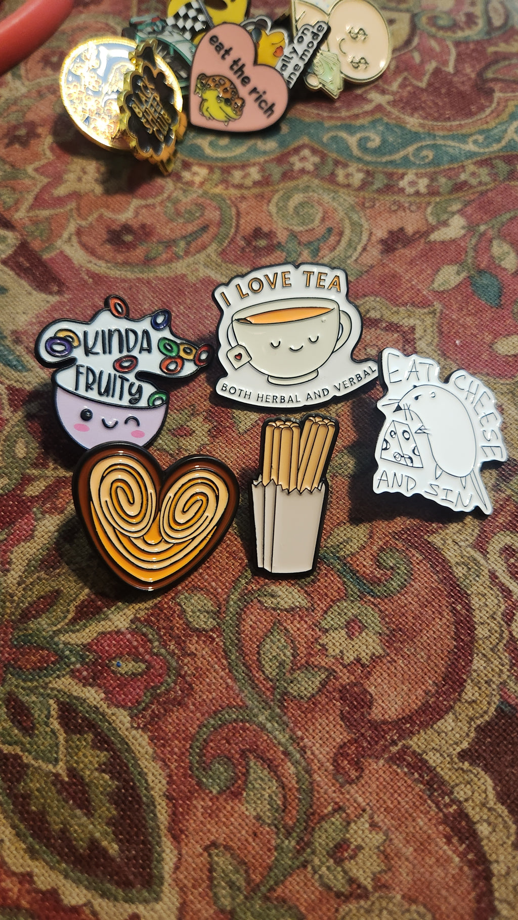Enamel pins