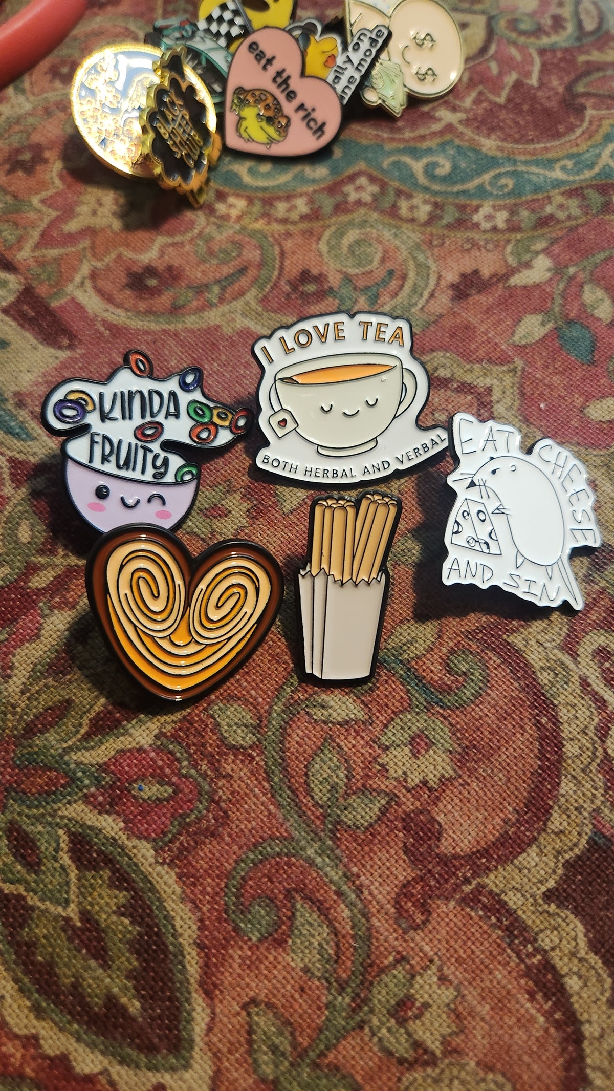 Enamel pins