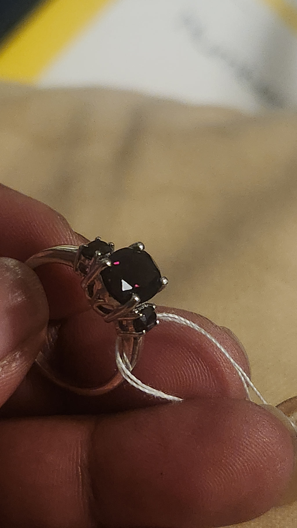 Ring black size 10