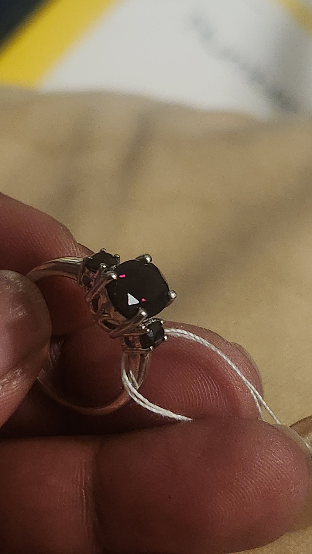 Ring black size 10