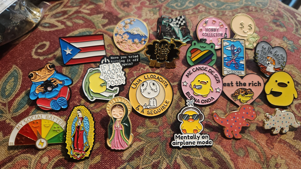 Enamel pins