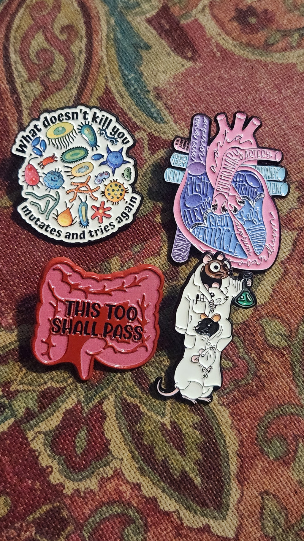 Enamel pins