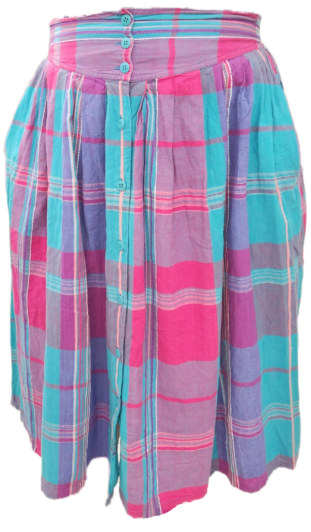 Vintage plaid skirt