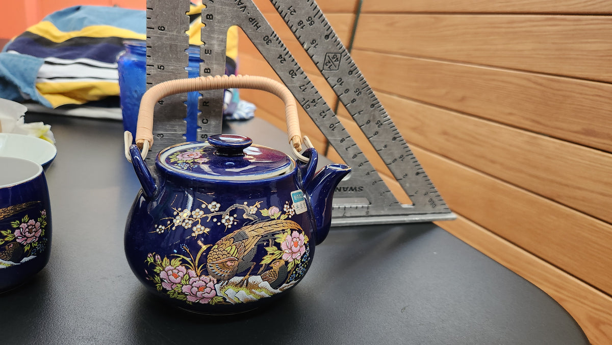 Blue Tea set